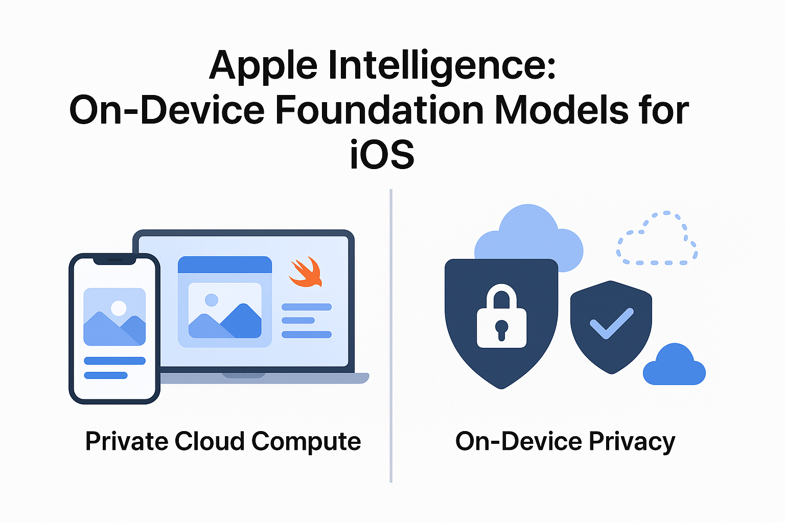Privacy and responsible AI practices with Apple Intelligence and Private Cloud Compute.